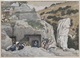 Das Versteck der Apostel, Illustration aus Das Leben unseres Herrn Jesus Christus, 1886-94