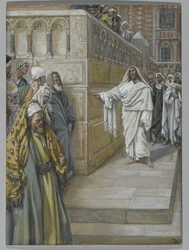 Der Eckstein, Illustration aus Das Leben unseres Herrn Jesus Christus, 1886-94