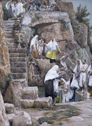 Die Jünger Jesu taufen, Illustration für Das Leben Christi, ca. 1886-94