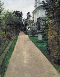Der Garten des Hauses des Künstlers