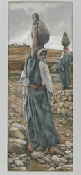 Die Heilige Jungfrau in ihrer Jugend, Illustration aus Das Leben unseres Herrn Jesus Christus