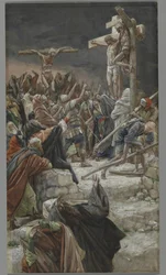Die Vergebung des guten Diebes, Illustration aus Das Leben unseres Herrn Jesus Christus, 1886-94