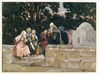 Die Pharisäer und die Herodianer, Illustration für Das Leben Christi, ca. 1886-96