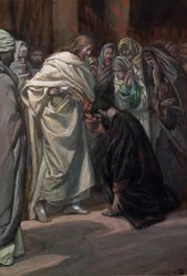 Der Unglaube des heiligen Thomas, Illustration für Das Leben Christi