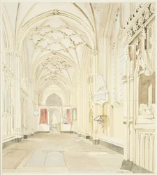 Nordschiff von St. Mary Redcliffe, Blick nach Westen