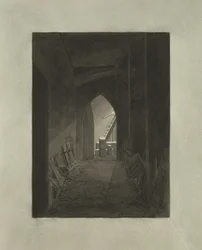 Vermutete Krypta der Kirche, die früher an der Ecke von High Street und Wine Street stand