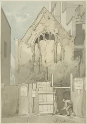 Die Entdeckung eines Ostfensters der All Saints