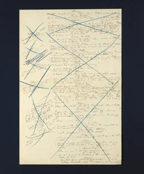 Autographisches Manuskript der 