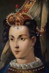 Porträt von Roxelana, der russischen Sklavin, die die Frau von Suleyman I. wurde