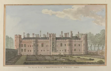 Herstmonceux Castle, East Sussex: Die Nordfront