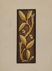 Bemaltes Glas - Mariner