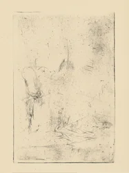 [76] Eindrücke von annullierten Platten von Whistler - [Sitzende Figur]