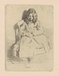 Annie, sitzend