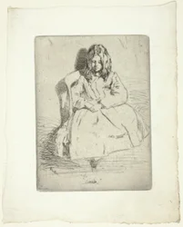 Annie, sitzend