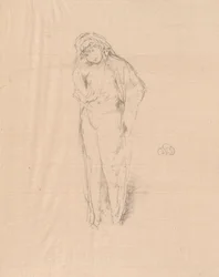 Gehüllte Figur, stehend
