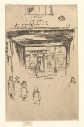 Drury Lane, aus der zweiten Venedig-Folge (eine Folge von sechsundzwanzig Radierungen)