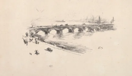 Abend, Kleine Waterloo-Brücke