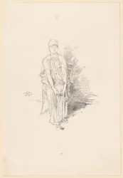 Figurenstudie in Farben
