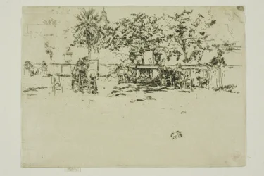 Kleine Terrasse, Luxemburg-Gärten