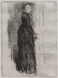 Kleines Samtkleid