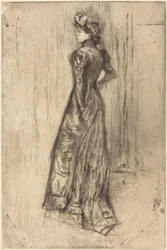 Maud, stehend