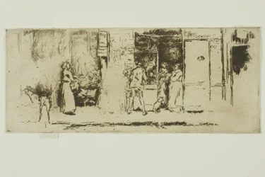 Zeitungsstand, Rue de Seine