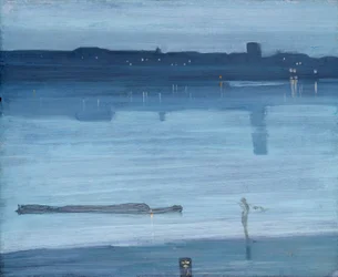 Nocturne: Blau und Silber - Chelsea