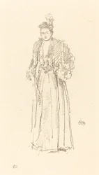 Porträtstudie: Miss Charlotte R. Williams