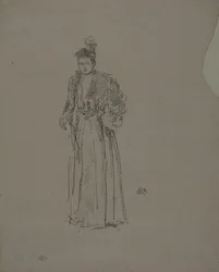 Porträtstudie: Miss Charlotte R. Williams