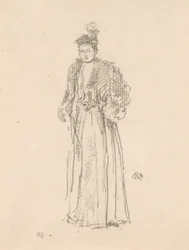 Porträtstudie: Miss Charlotte R. Williams