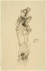 Porträt von Fräulein Maud Franklin