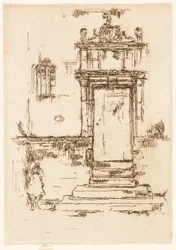 Die Tür der Kapelle, Montrésor