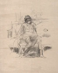Die sitzende drapierte Figur