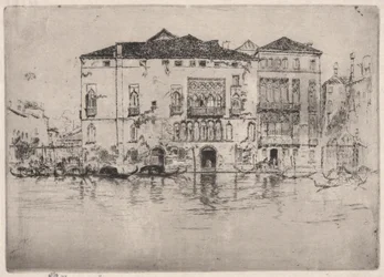 Die Paläste, aus der ersten Venedig-Serie