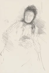 Unvollendete Skizze von Lady Haden