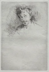 Whistler mit der weißen Locke