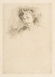 Whistler mit der weißen Haarlocke
