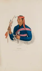 Ein Miami-Häuptling, aus The Aboriginal Portfolio