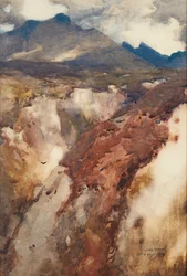 Insel Skye (Aquarell)
