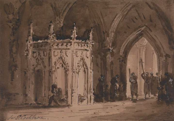 Prozession in einer Kirche