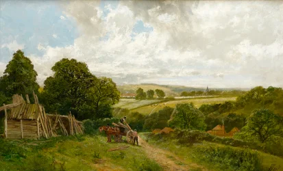 Der Kanal bei Old Basing, Hampshire