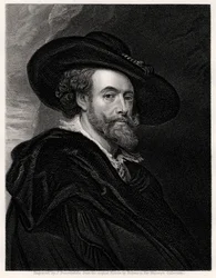Peter Paul Rubens, flämischer Künstler, 19. Jahrhundert