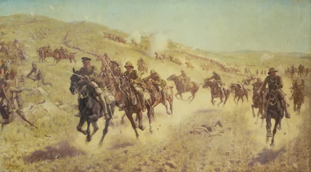 Palästina-Kampagne: Die Aktion der 6. berittenen Brigade bei El Muhgar