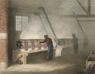 Färben, Fortschritt der Baumwolle Nr. 11, veröffentlicht 1840