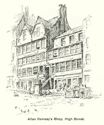Allan Ramsays Laden, High Street