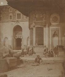 Tor zum Kaiserpalast und Brunnen von Ahmed III