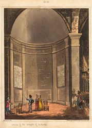Innenansicht der Kapelle von Waterloo