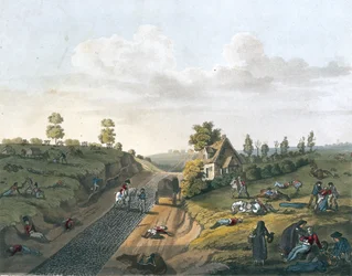 Ansicht des Häuschens von Valette, 1817