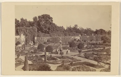 Blumengarten Arundel Castle Herzog von Norfolk 20. April 