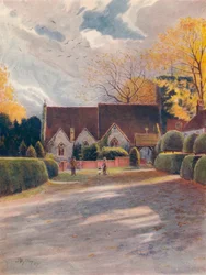 Thorpe Kirche, ca. 1911, 1914